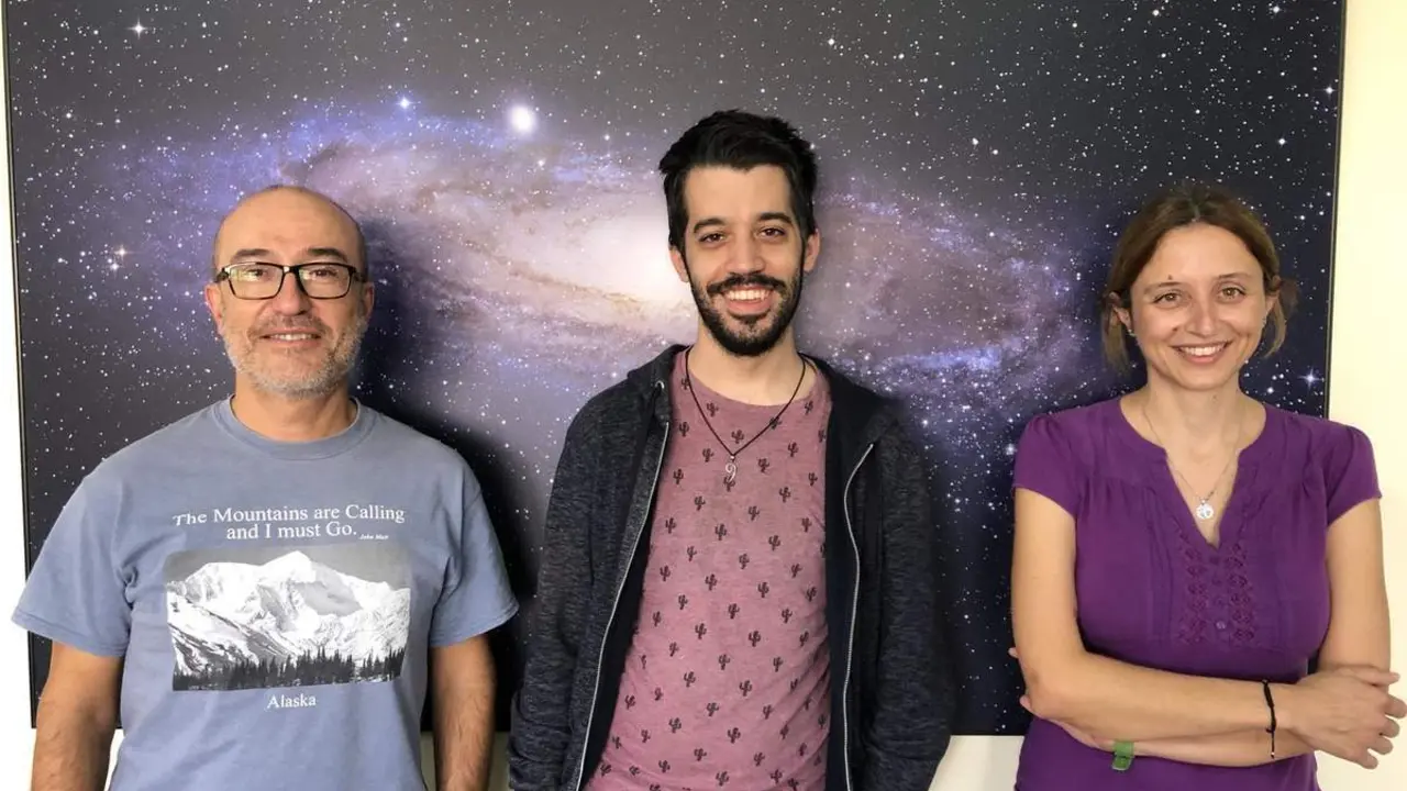  De izquierda a derecha, Vicent Quilis, David Vall&eacute;s, Susana Planelles 