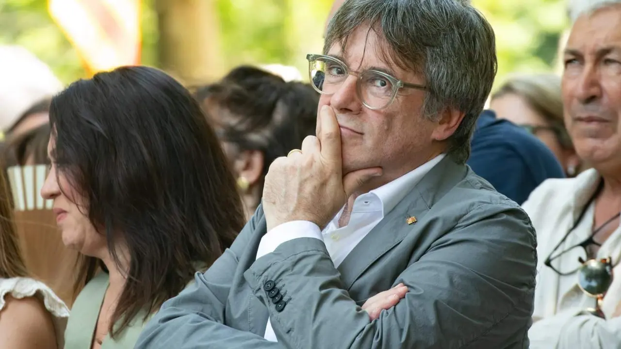  El expresidente de la Generalitat de Catalu&ntilde;a Carles Puigdemont. - Gl&ograve;ria S&aacute;nchez - Europa Press 