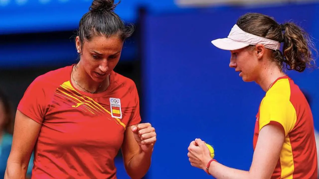 Bucsa y Sorribes se cuelgan el bronce en el dobles femenino de Par&iacute;s 2024 |&nbsp;RTVE 