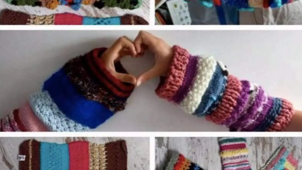  Manguitos de lana terap&eacute;uticos para personas con Alzheimer o ni&ntilde;os con autismo. - ASOCIACI&Oacute;N IAIA | EP 