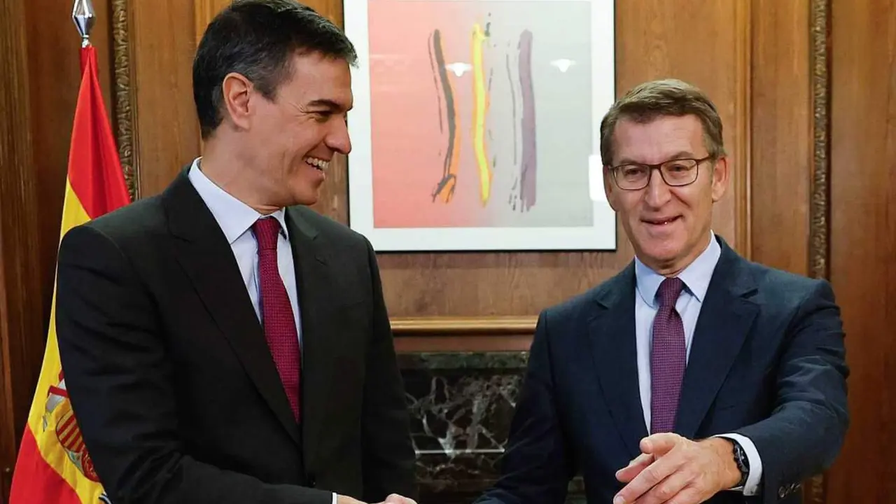  S&aacute;nchez y Feij&oacute;o se dan la mano 