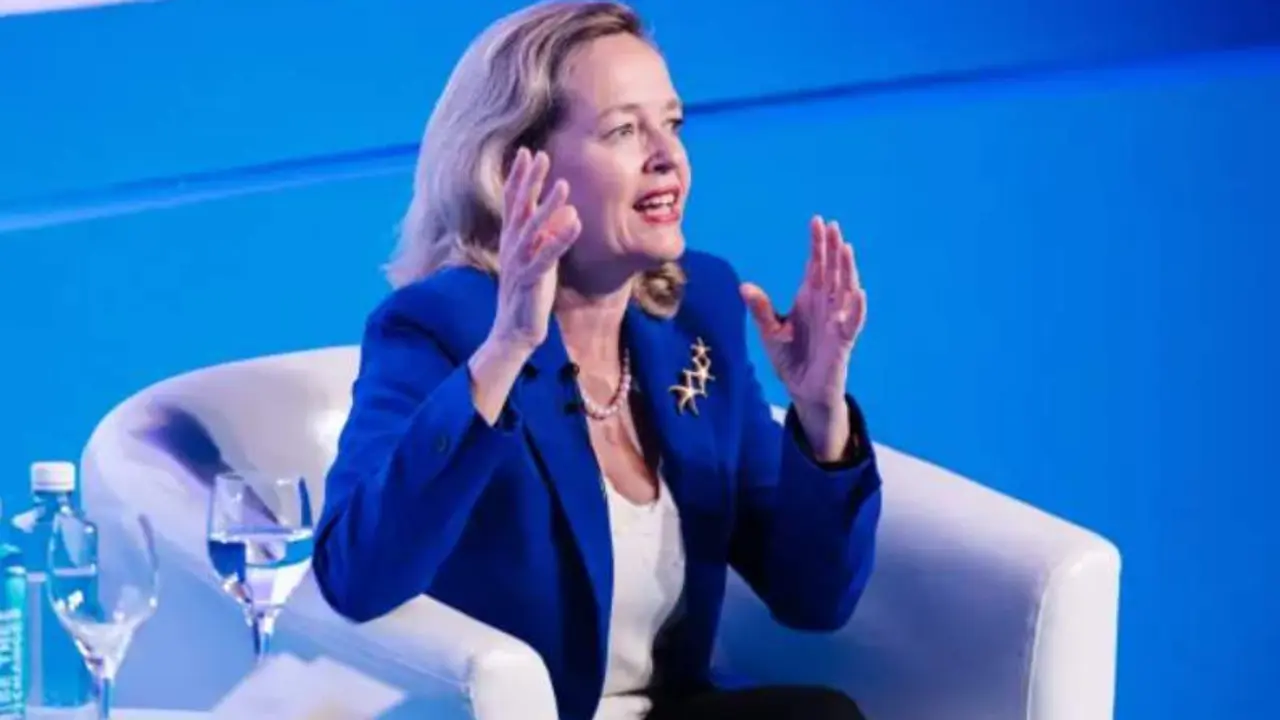  La Presidenta del Banco Europeo de Inversiones, Nadia Calvi&ntilde;o 