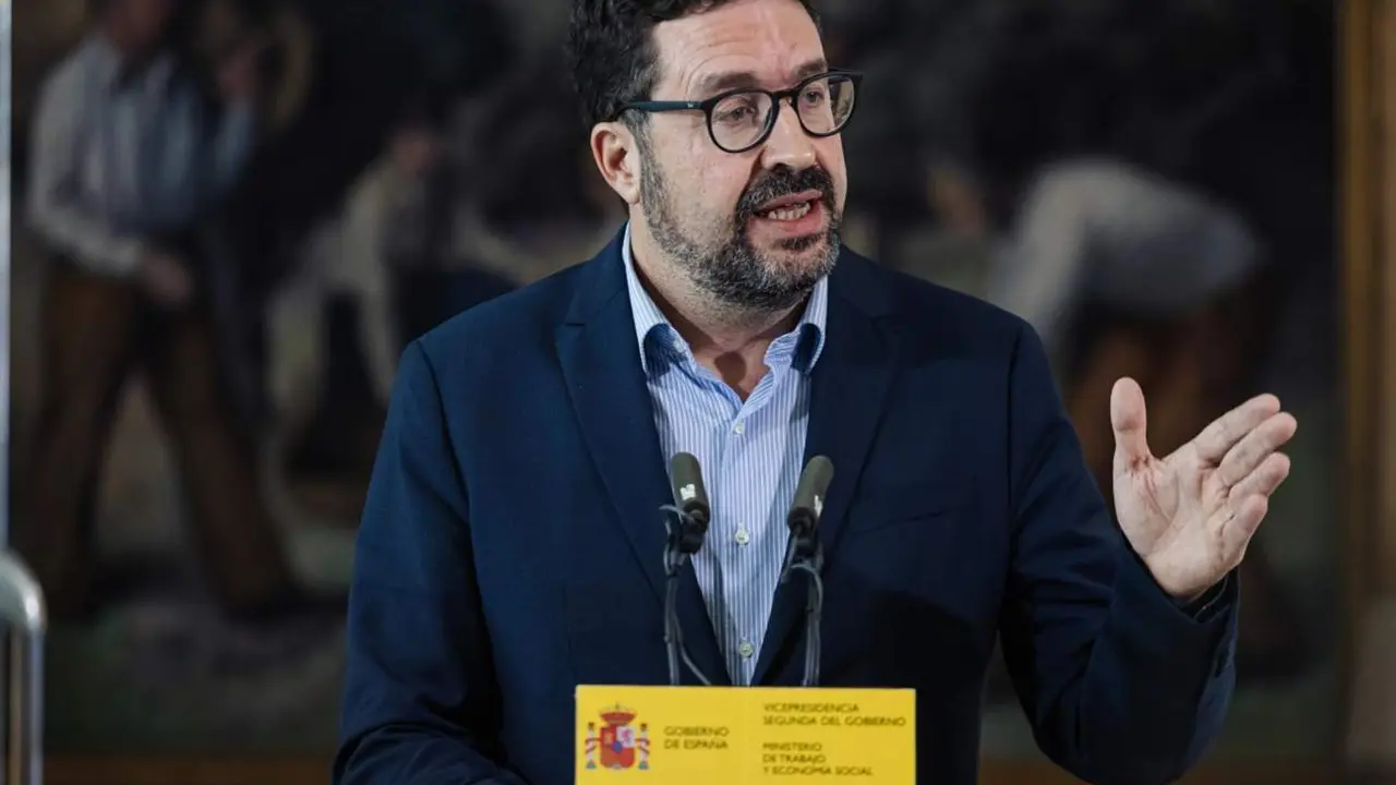  Archivo - El secretario de Estado de Trabajo, Joaqu&iacute;n P&eacute;rez Rey - Carlos Luj&aacute;n - Europa Press - Archivo 