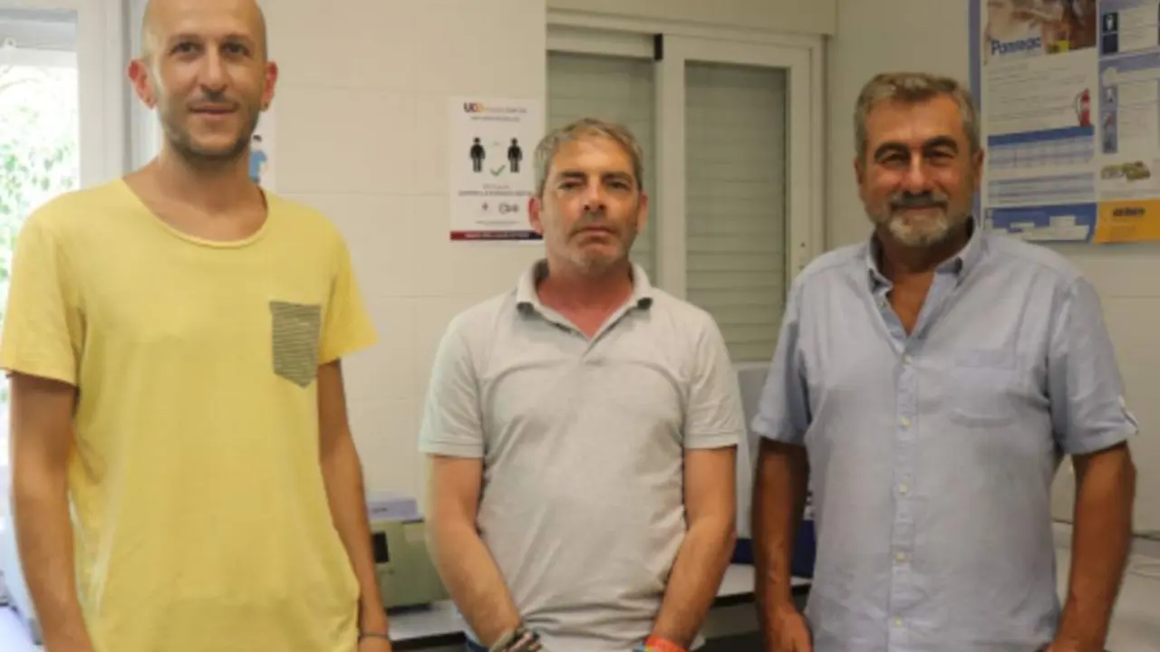 Giovanni Vedel, Jose Manuel Seoane y Juan Carranza, parte del equipo investigador 