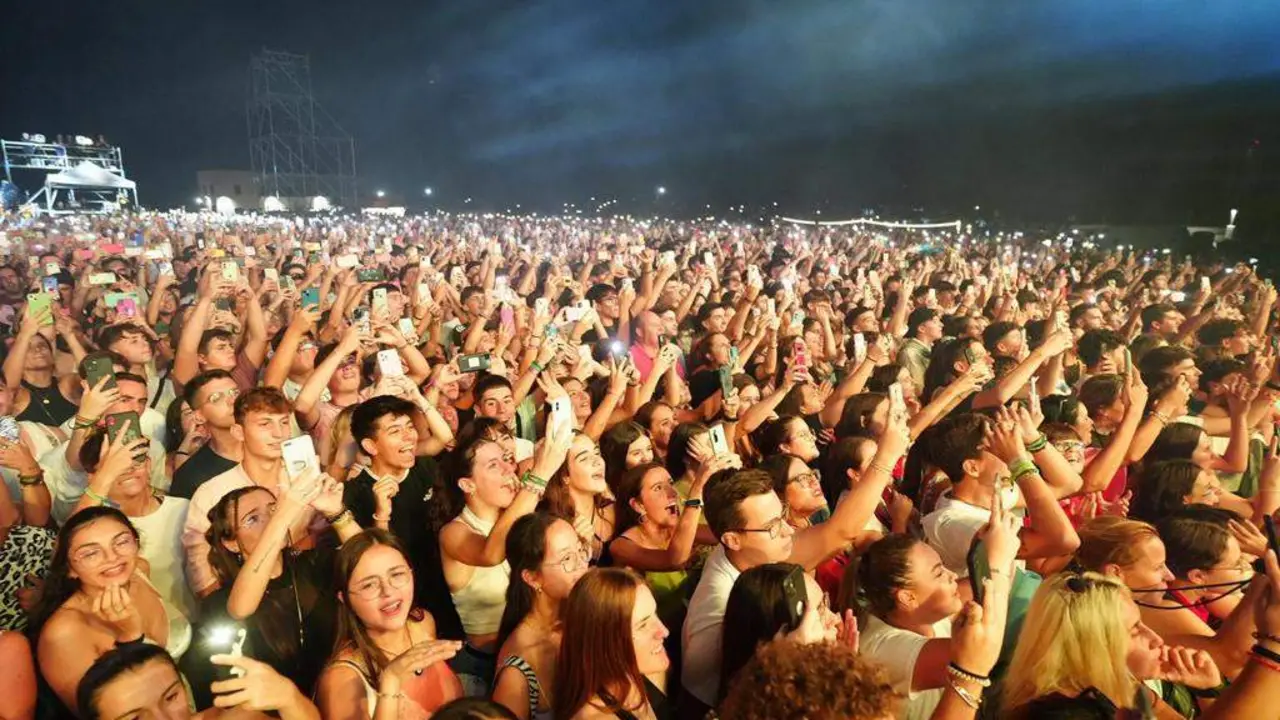  Espectadores en el concierto de Quevedo 