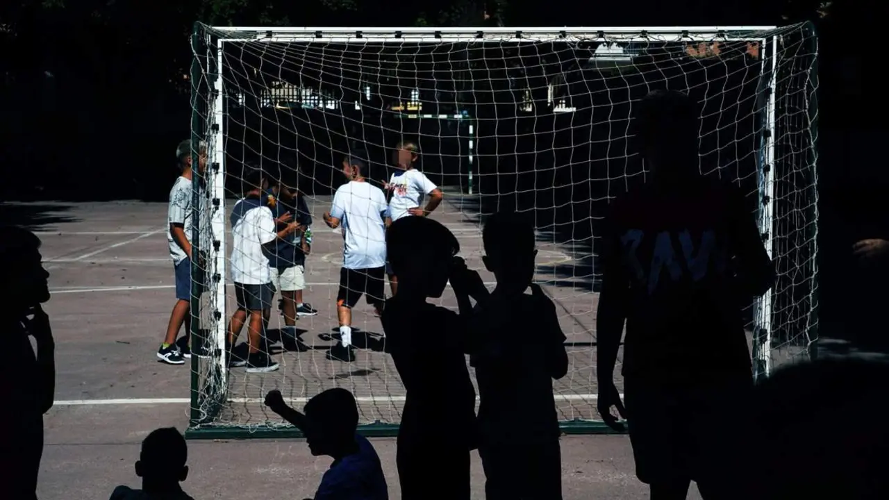  Ni&ntilde;os en el patio del colegio - &Aacute;lex Zea - Europa Press 