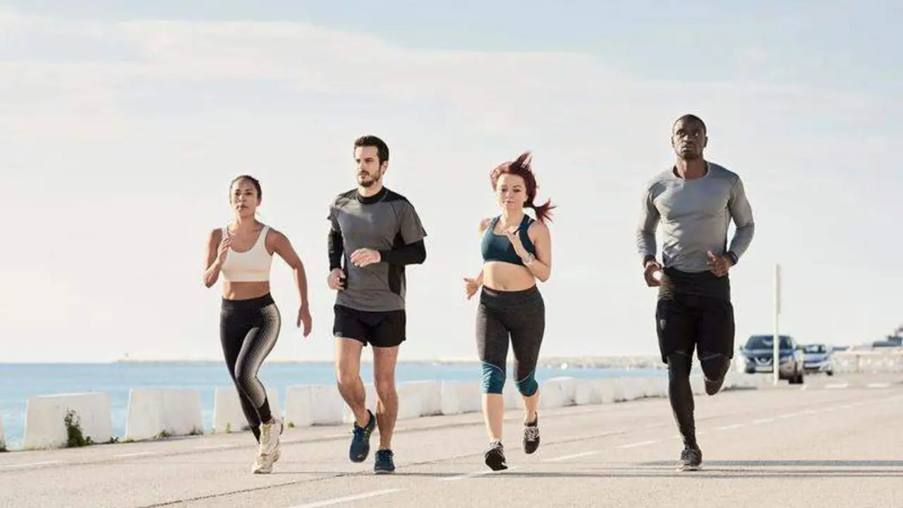  Personas practicando running. ARCHIVO 