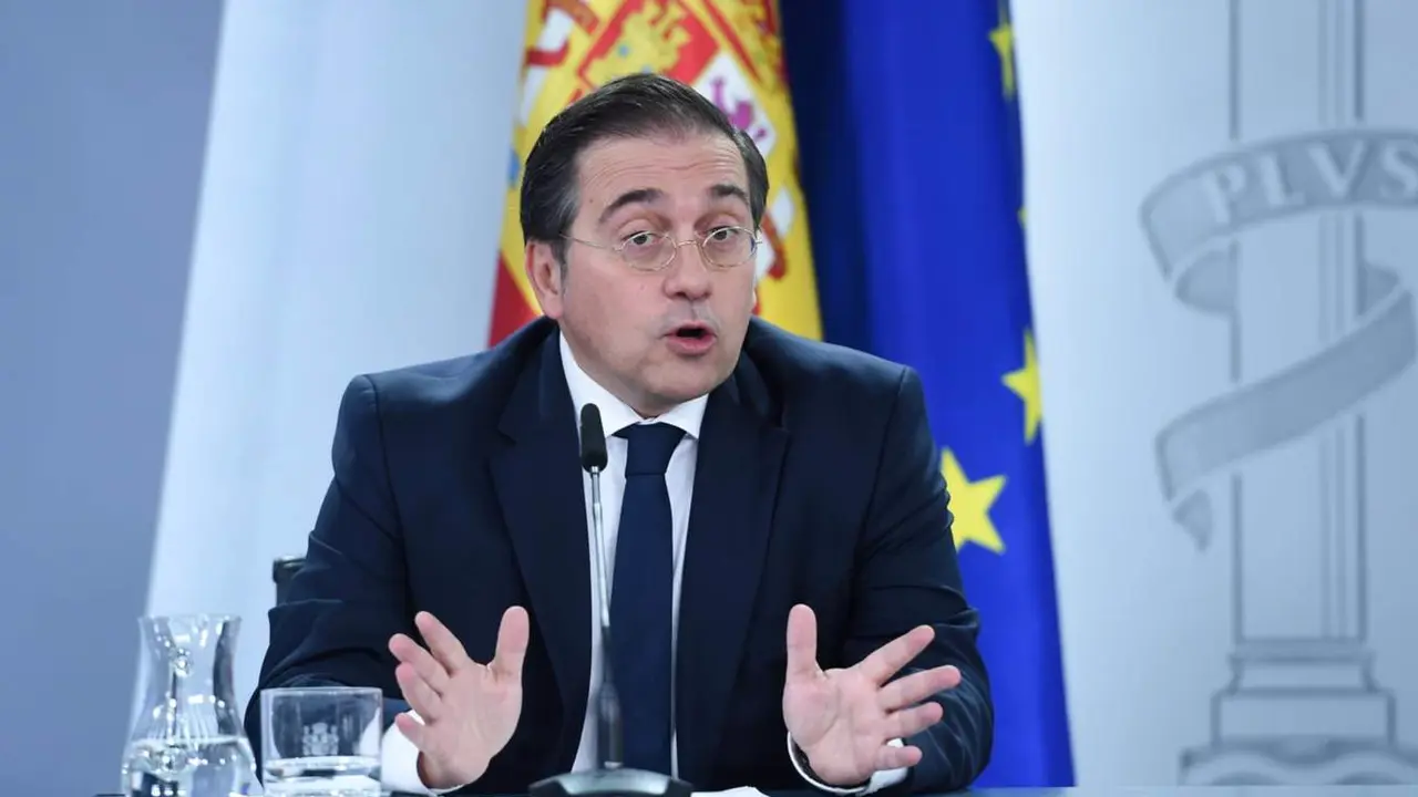  El ministro de Asuntos Exteriores, Uni&oacute;n Europea y Cooperaci&oacute;n, Jos&eacute; Manuel Albares - Gustavo Valiente - Europa Press 