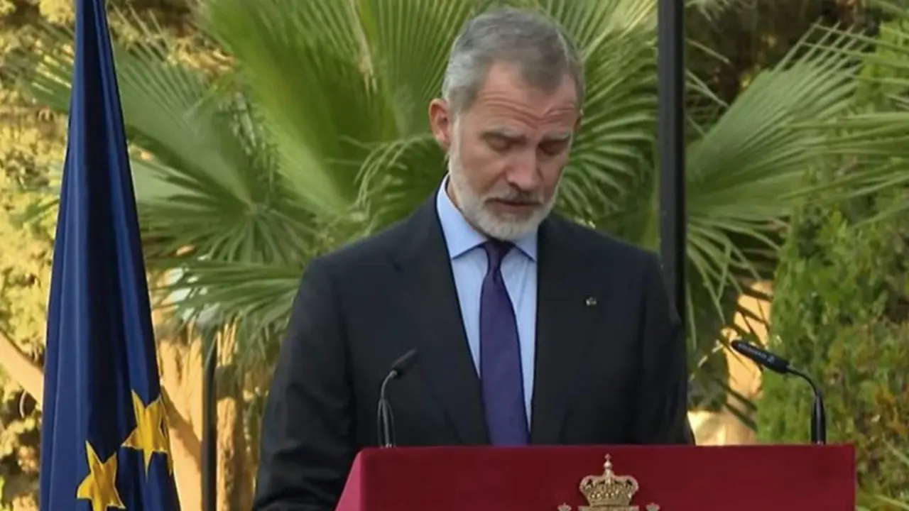  Discurso del Rey Felipe VI ante la colectividad espa&ntilde;ola en Jordania, el 5 de octubre de 2024 - EUROPA PRESS 