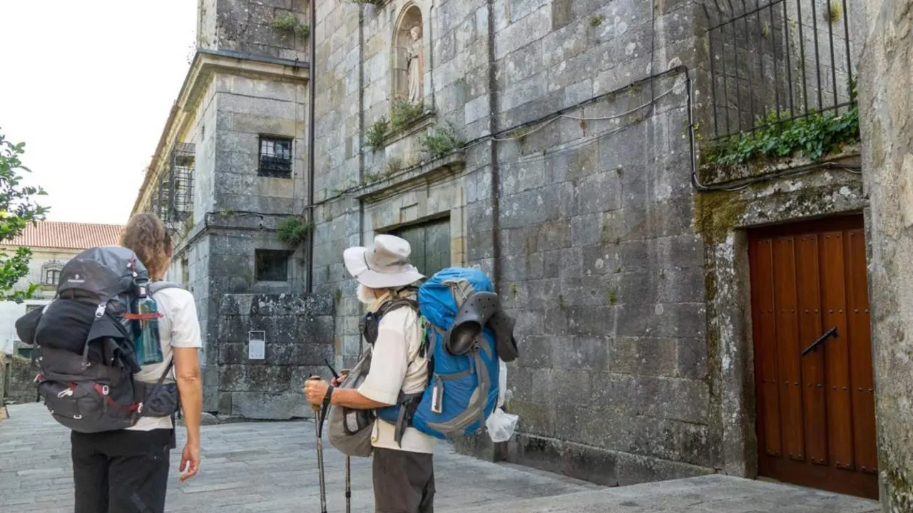  Archivo - Imagen de peregrinos. - AYUNTAMIENTO DE TUI - Archivo 