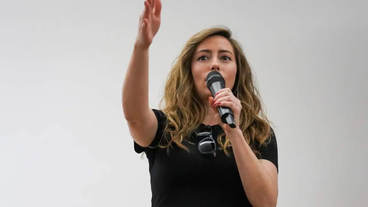  Archivo - La portavoz adjunta de Podemos, Mar&iacute;a Teresa P&eacute;rez. - Eduardo Manzana - Europa Press - Archivo 