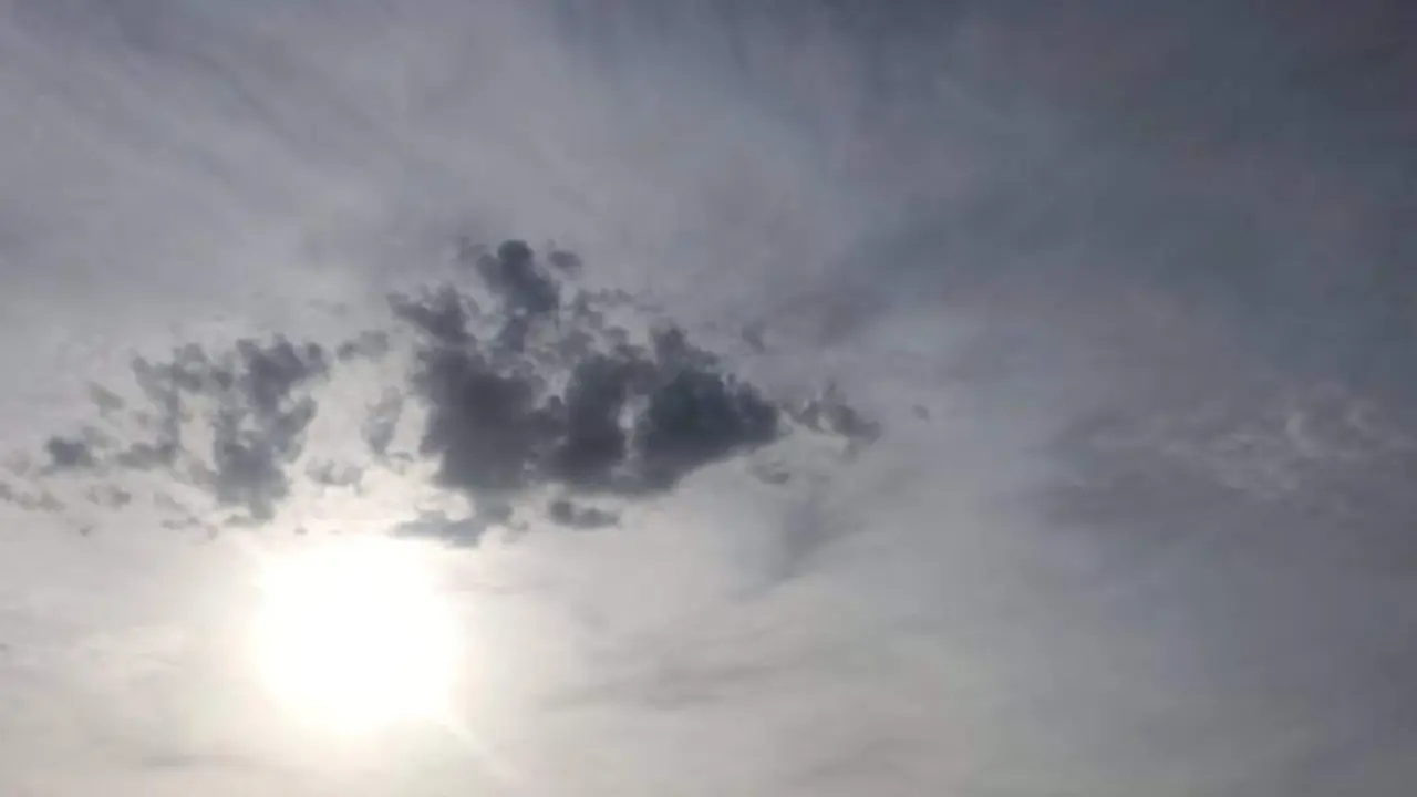  Cielo nuboso en la Comunitat Valenciana - EUROPA PRESS 