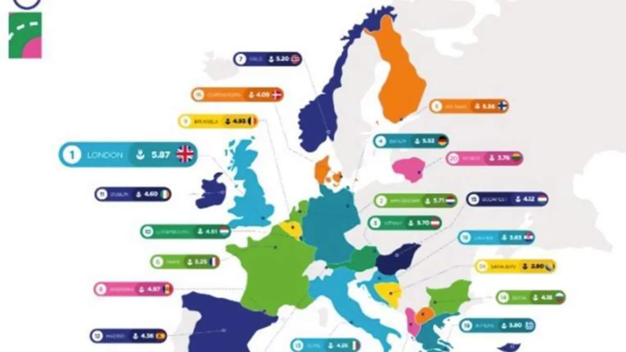  Londres tiene el transporte 'm&aacute;s verde' de Europa seg&uacute;n un estudio que sit&uacute;a a Madrid en el puesto 12 de 24. - SMART CITY EXPO WORLD CONGRESS 