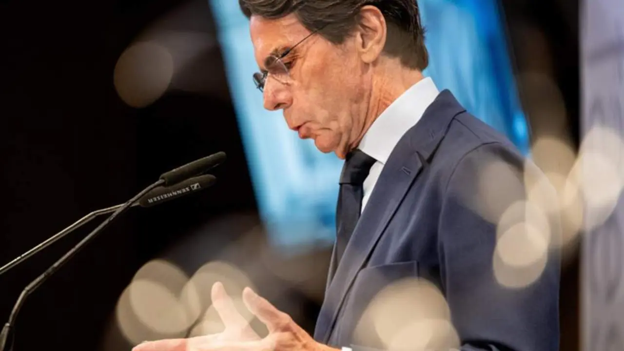  Archivo - El expresidente del Gobierno y presidente de FAES, Jos&eacute; Mar&iacute;a Aznar. - Lorena Sop&ecirc;na - Europa Press - Archivo 