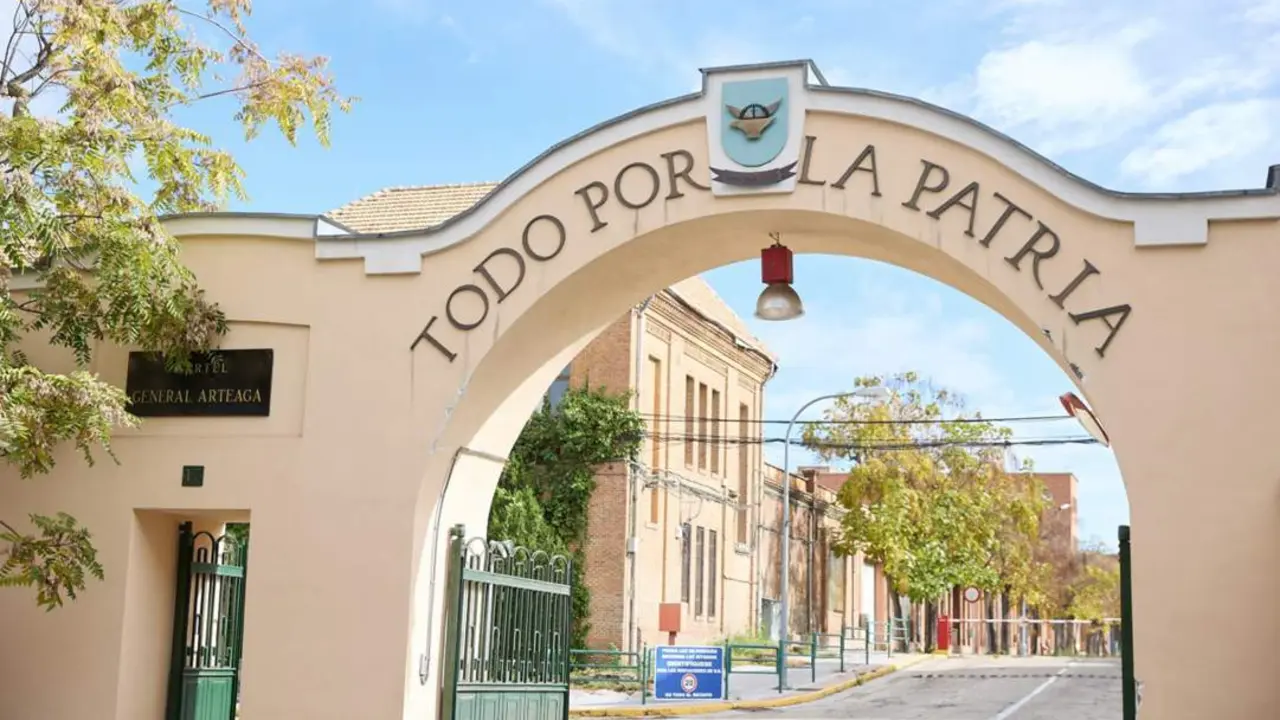  Entrada del Cuartel General Arteaga, en el barrio de Carabanchel, a 3 de noviembre de 2023, en Madrid (Espa&ntilde;a). - Jes&uacute;s Hell&iacute;n - Europa Press 