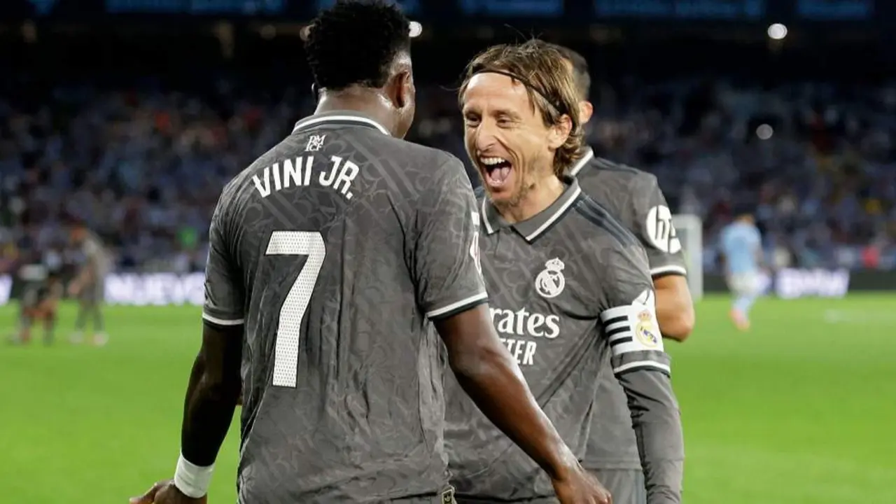  Vini Jr y Modric ayer en Bala&iacute;dos | RTVE 