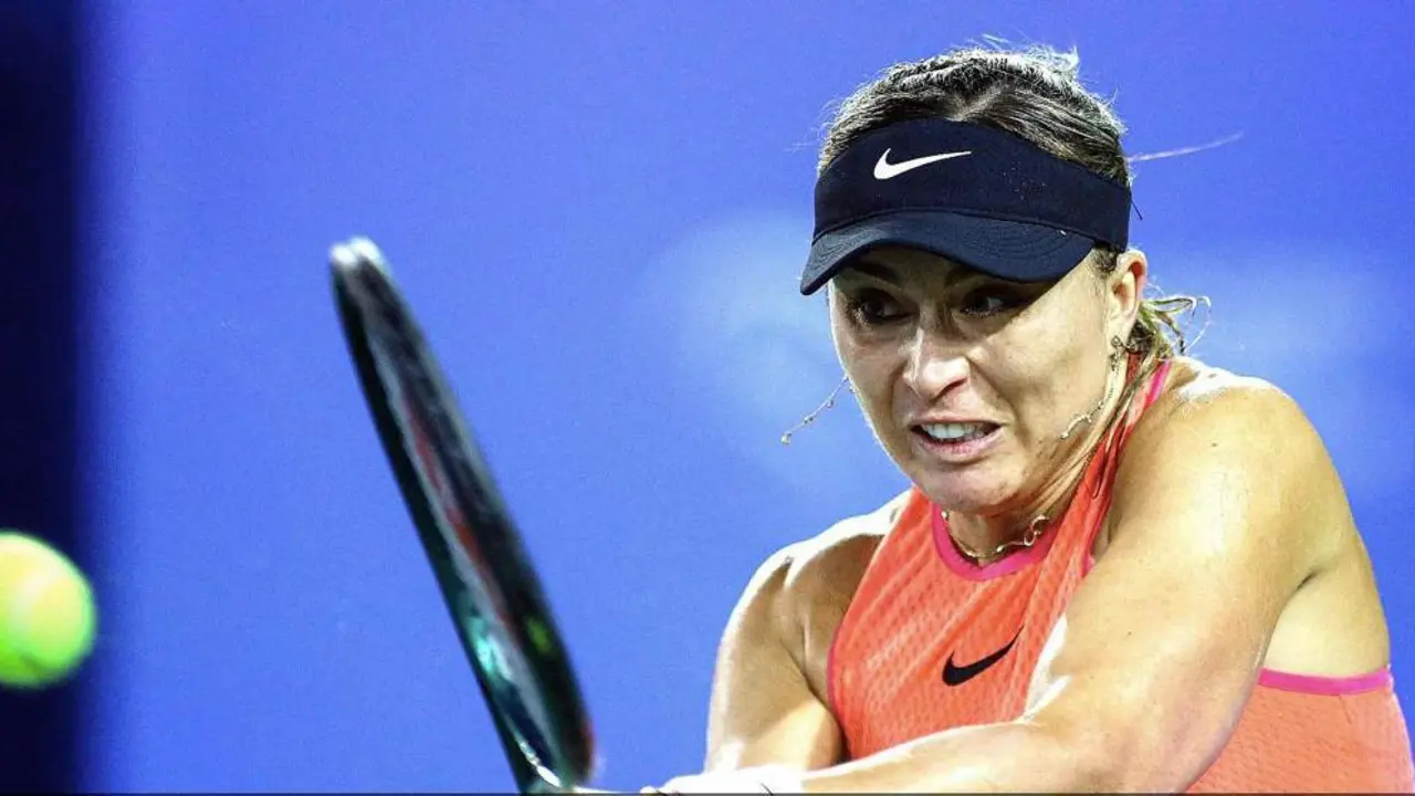  Badosa durante la semifinal ante Kasatkina AFP | RTVE 