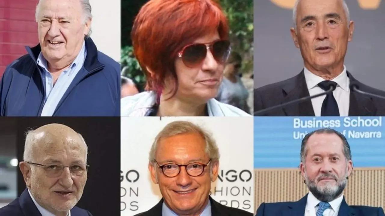  Amancio Ortega y su hija Sandra, Rafael del Pino, Juan Roig Alfonso e Isak Andik se sit&uacute;an como las cinco grandes fortunas espa&ntilde;olas, seg&uacute;n el r&aacute;nking de la lista de 'Los 100 espa&ntilde;oles m&aacute;s ricos' de Forbes Espa&ntilde;a - EUROPA PRESS 