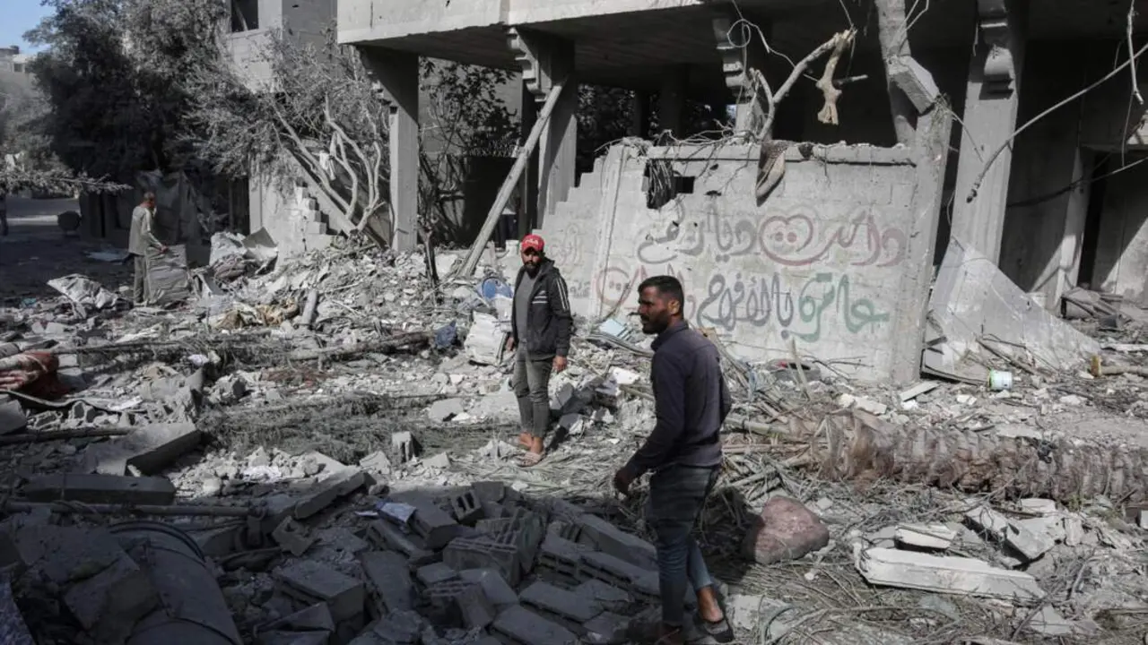  Imagen de archivo de la guerra de Gaza - Europa Press/Contacto/Omar Ashtawy Apaimages 