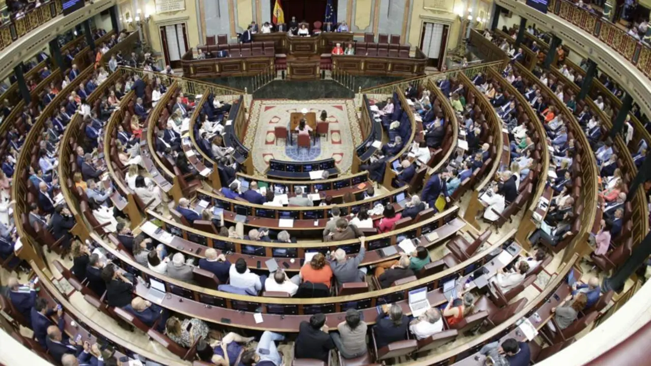  Archivo - Plano general del hemiciclo - CONGRESO - Archivo 