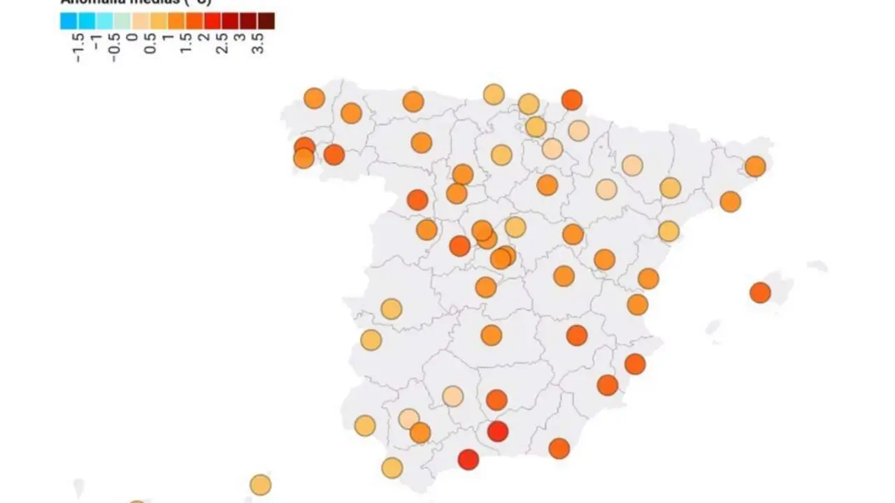  El oto&ntilde;o de 2024 ha sido muy c&aacute;lido y h&uacute;medo en Espa&ntilde;a, seg&uacute;n Eltiempo.Es. - ELTIEMPO.ES 
