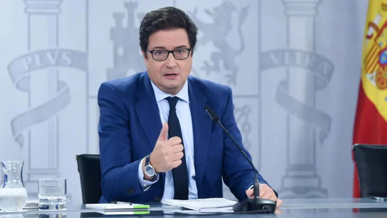  Archivo - El ministro de Transformaci&oacute;n Digital, &Oacute;scar L&oacute;pez, durante una rueda de prensa posterior a la reuni&oacute;n del Consejo de Ministros en el Palacio de La Moncloa, a 22 de octubre de 2024, en Madrid (Espa&ntilde;a). - Gustavo Valiente - Europa Press - Archivo 