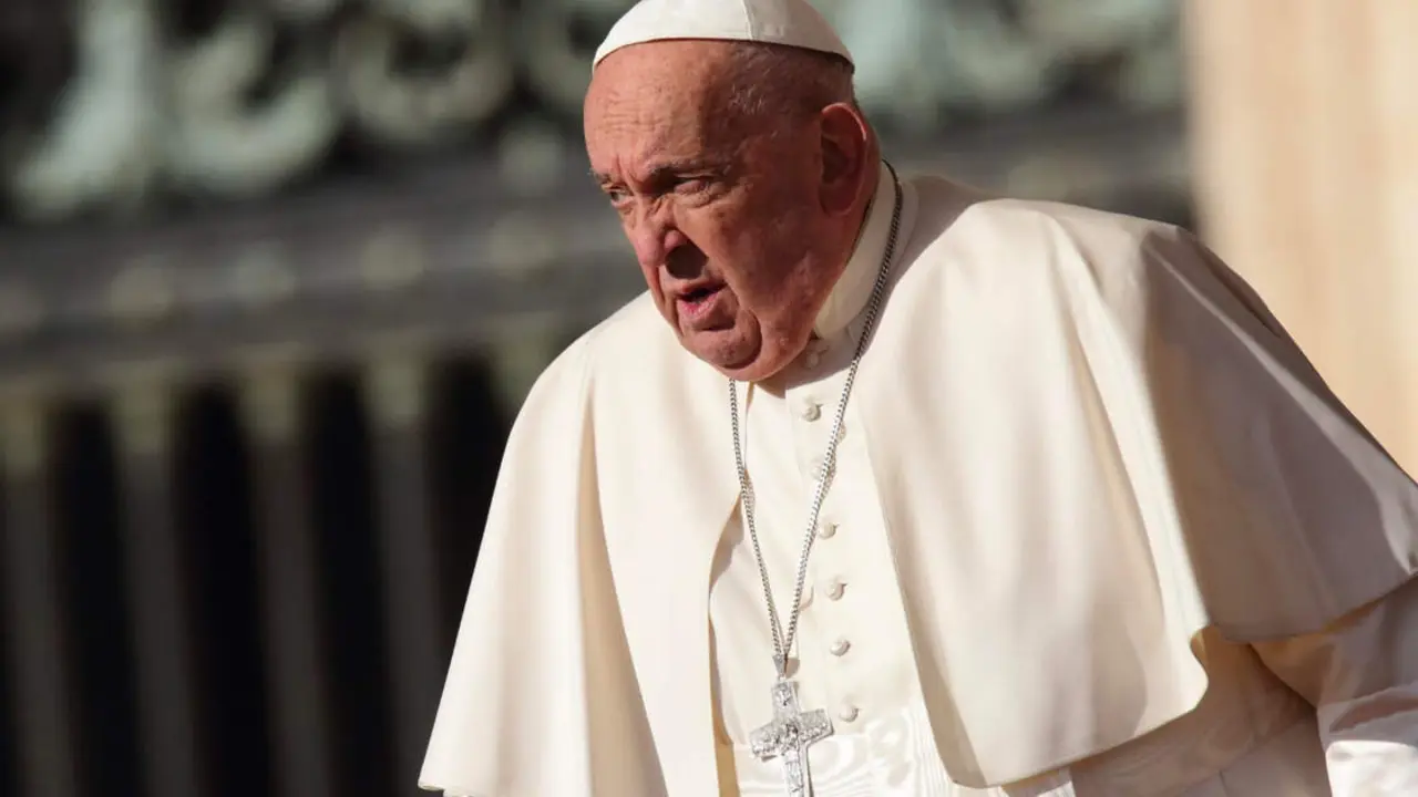  Archivo - 06 November 2024, Vatican: Pope Francis pictured ahead of the weekly General Audience in St. Peter's Square at the Vatican. Photo: Evandro Inetti/ZUMA Press Wire/dpa - Evandro Inetti/ZUMA Press Wire/d / DPA - Archivo | EP 