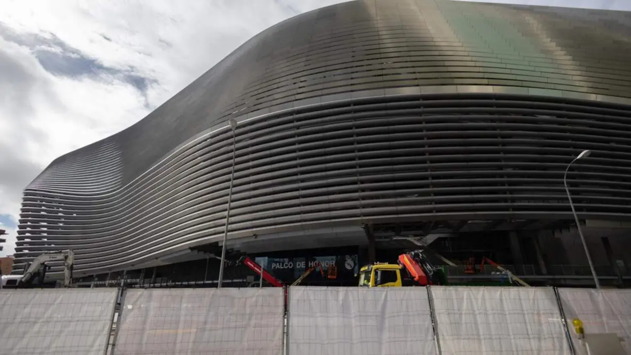  Archivo - Obras en el estadio Santiago Bernab&eacute;u. - Eduardo Parra - Europa Press - Archivo 