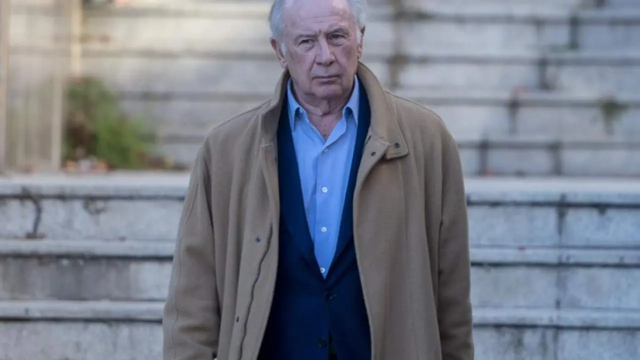  Archivo - El exvicepresidente del Gobierno y exdirector gerente del Fondo Monetario Internacional (FMI), Rodrigo Rato, a su salida del juicio por el &lsquo;Caso Rato&rsquo;, en la Audiencia Provincial de Madrid, a 15 de diciembre de 2023, en Madrid (Espa&ntilde;a). Hoy se i - Alberto Ortega - Europa Press - Archivo 