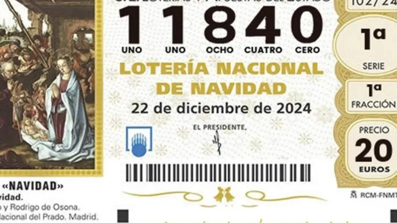  El tercer premio de la Lorter&iacute;a de Navidad 