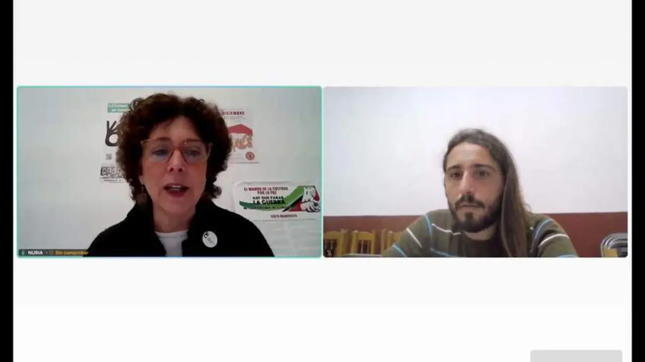  Nuria Suarez y Adri&aacute;n Ram&iacute;rez, de la coordinadora estatal 