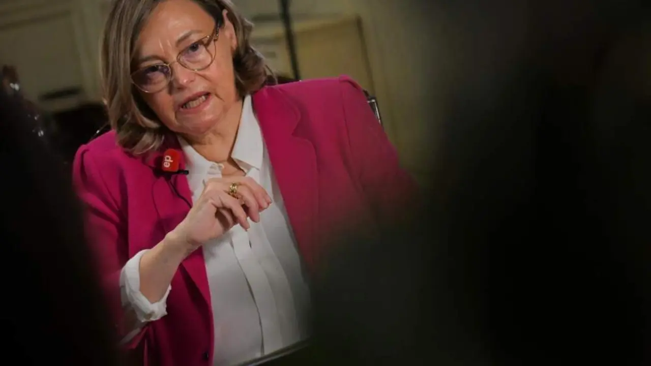  La presidenta del Observatorio contra la Violencia Dom&eacute;stica y de G&eacute;nero del CGPJ, Esther Erice, durante una entrevista para Europa Press, en la sede del Consejo General del Poder Judicial (CGPJ), a 20 de diciembre de 2024, en Madrid (Espa&ntilde;a). - Fernando S&aacute;nchez - Europa Press 