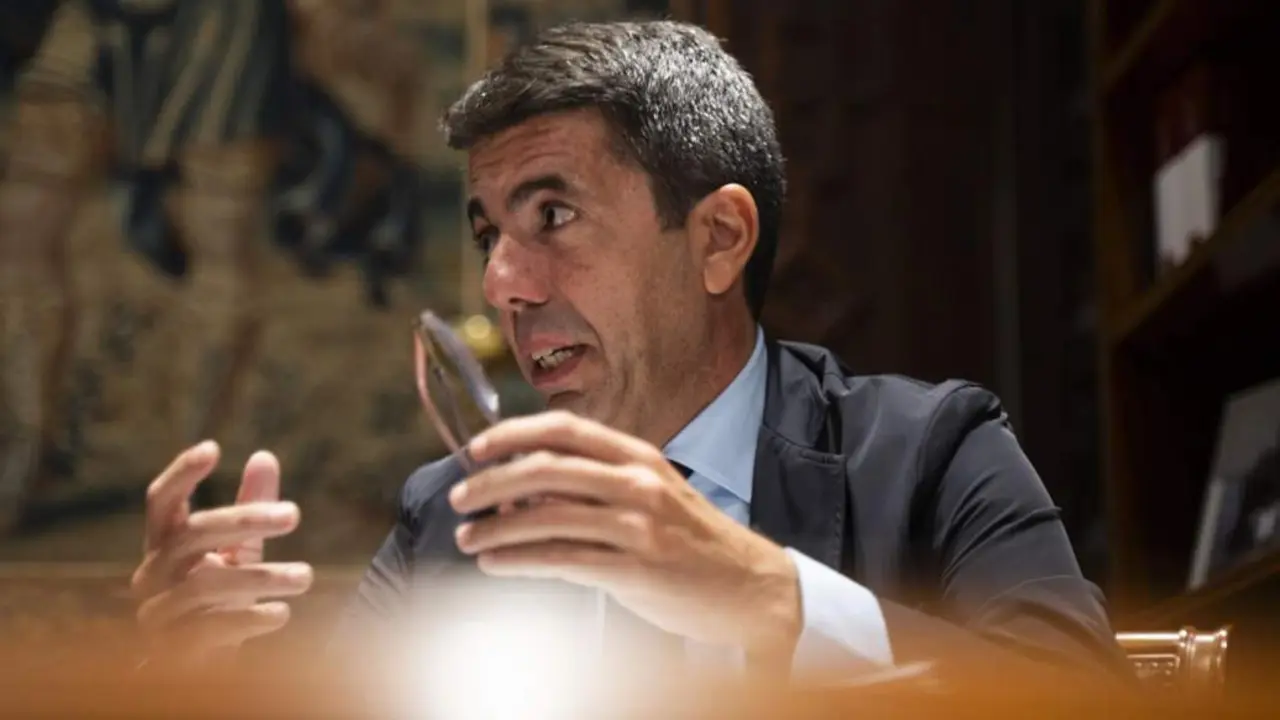  Archivo - El 'president' de la Generalitat, Carlos Maz&oacute;n, en una imagen de archivo - Jorge Gil - Europa Press - Archivo 