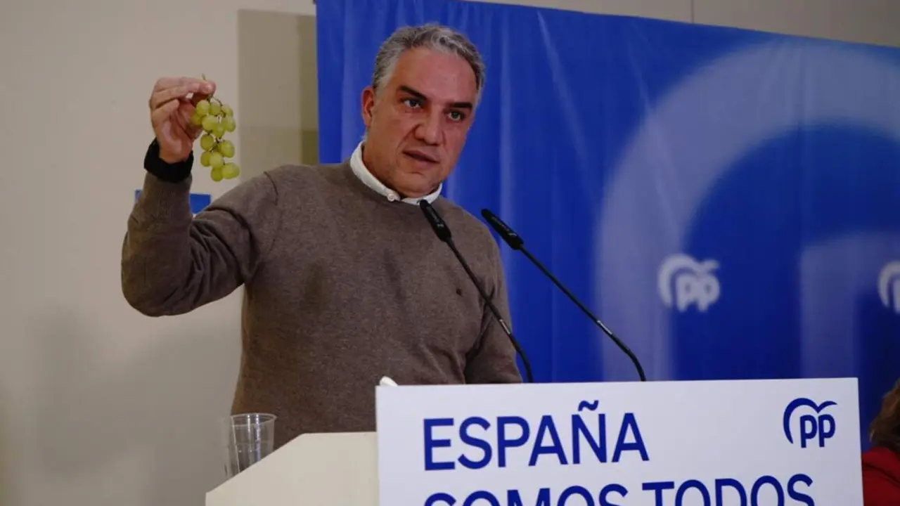  El vicesecretario de Pol&iacute;tica Auton&oacute;mica y Municipal del PP, El&iacute;as Bendodo. - PP M&Aacute;LAGA 