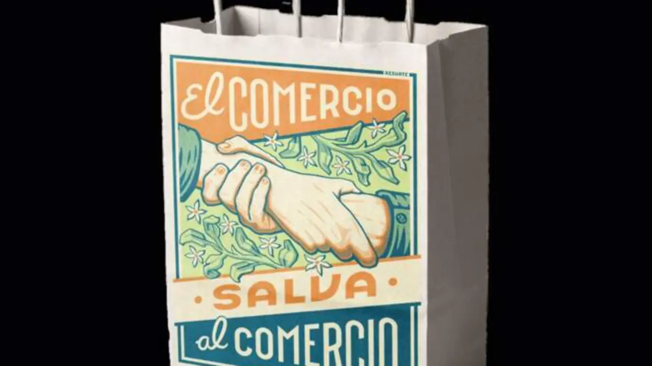  Bolsa de la campa&ntilde;a 'El comercio salva al comercio' - CONFECOMER&Ccedil; 