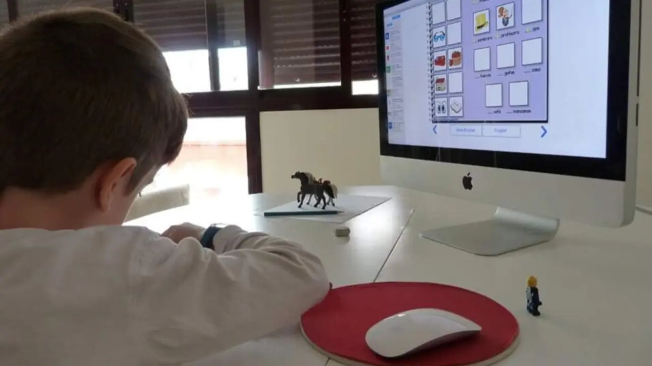  Ni&ntilde;o, ordenador, Internet, colegio - EUROPA PRESS 