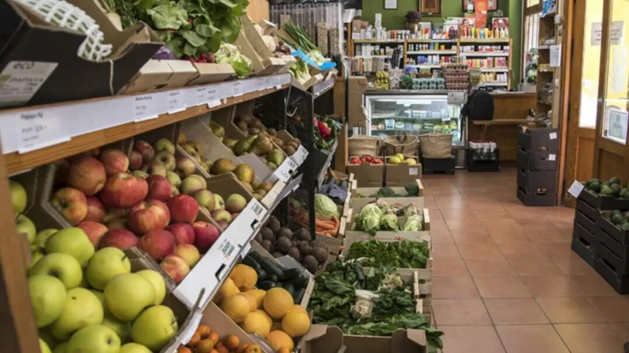  Imagen de archivo de un comercio de proximidad. 