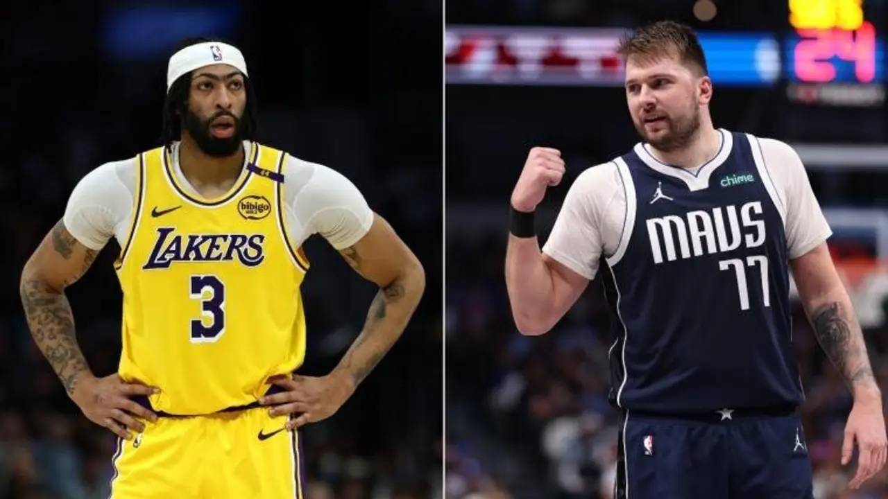 Anthony Davis y Luka Doncic 