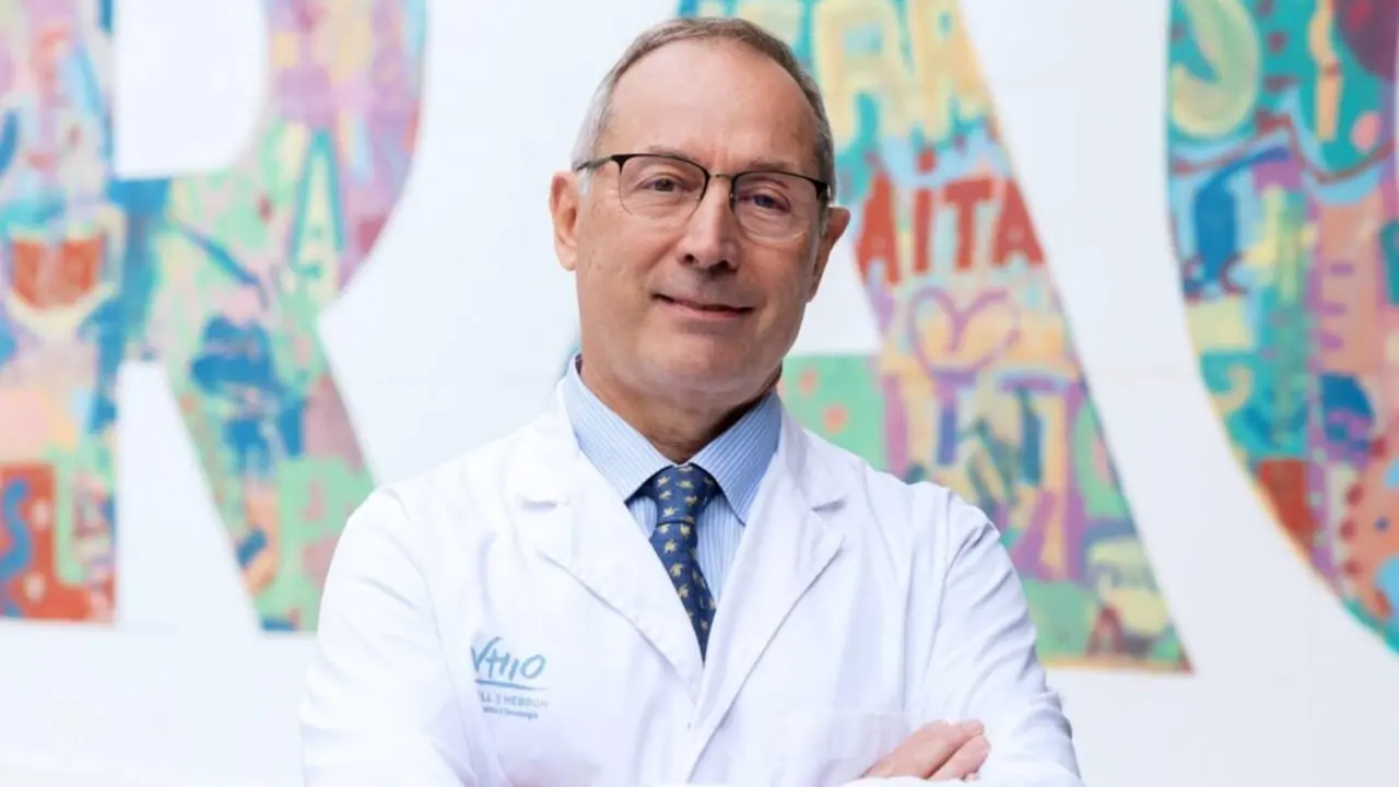  El coautor del estudio, Joan Carles - VHIO 