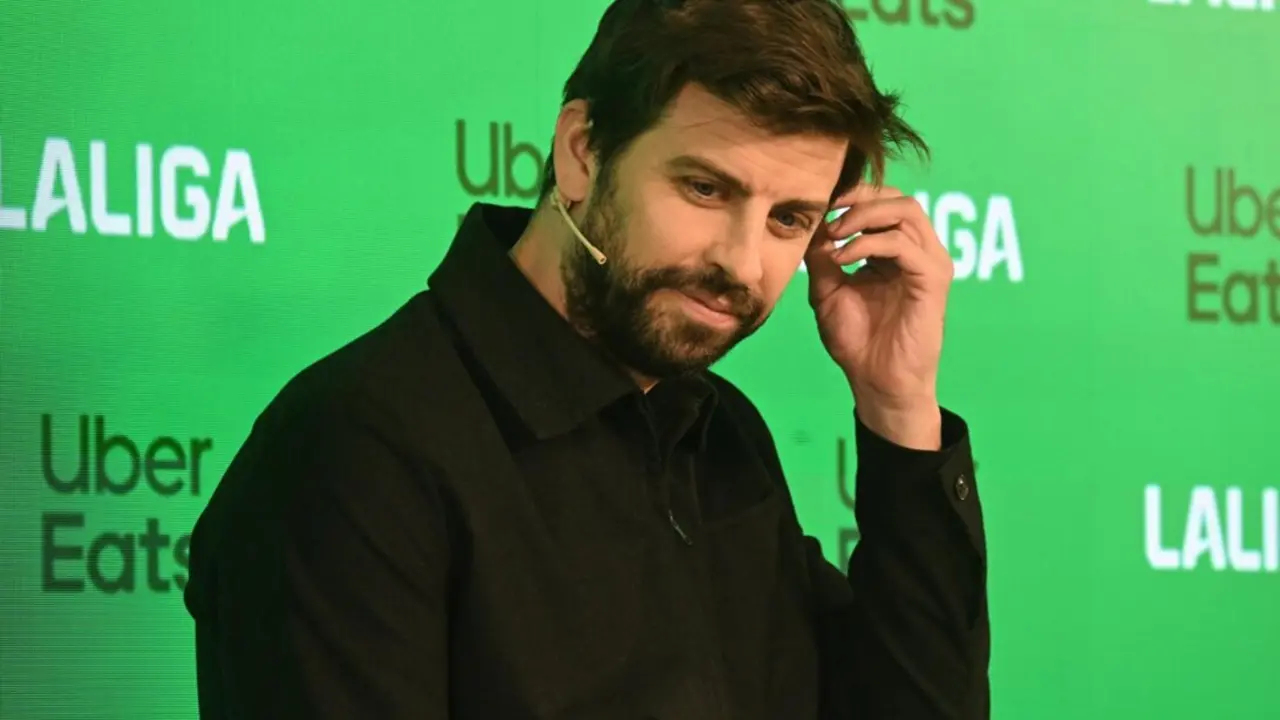  Gerard Piqu&eacute; durante la presentaci&oacute;n de la nueva campa&ntilde;a de 'Uber Eats', 05 de febrero de 2025, en Madrid (Espa&ntilde;a). - Jos&eacute; Oliva - Europa Press 