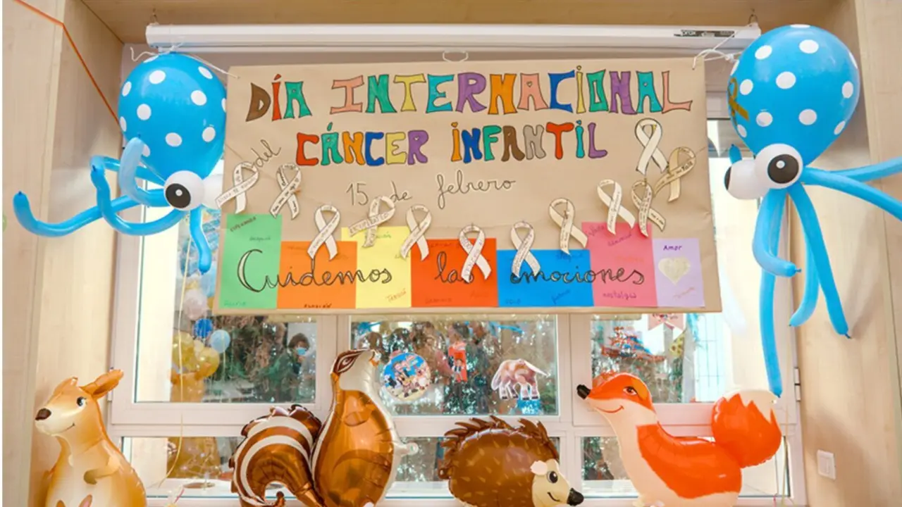  Celebraci&oacute;n del D&iacute;a contra el C&aacute;ncer Infantil en un hospital andaluz. 