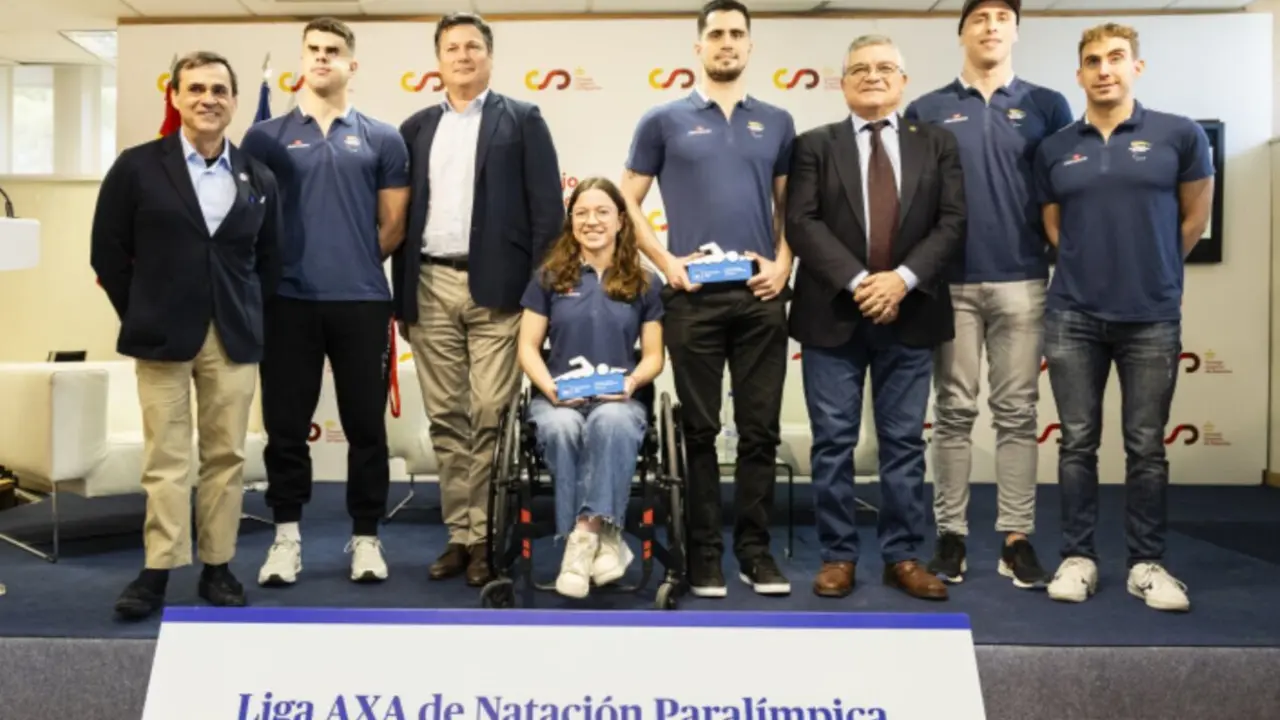  PRESENTADA LA EDICI&Oacute;N 2025 DE LA LIGA AXA DE NATACI&Oacute;N PARAL&Iacute;MPICA 