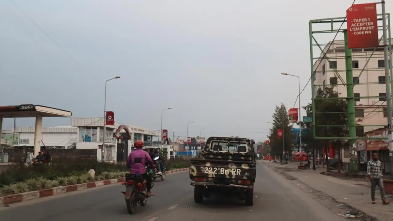  Imagen de archivo de la ciudad congle&ntilde;a de Goma durante la ofensiva del M23 en RDC - Europa Press/Contacto/Alain Uaykani 
