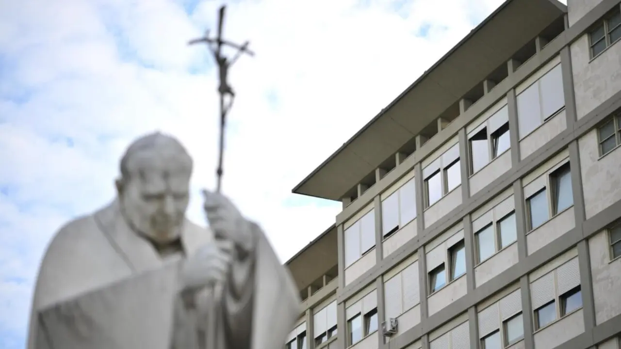  Exterior del hospital Gemelli de Roma. - Alessandro Di Meo / Zuma Press / ContactoPhoto 