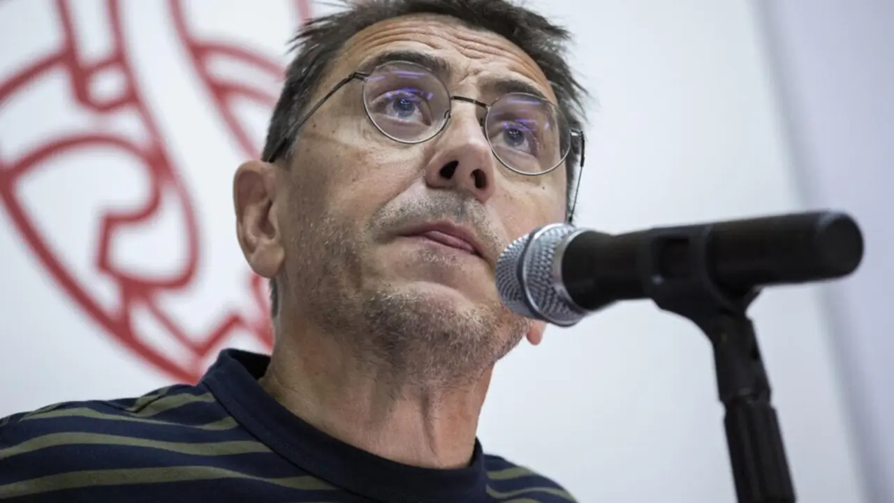  Archivo - El director de la Fundaci&oacute;n Instituto 25M Democracia, Juan Carlos Monedero, participa en una mesa de debate, a 21 de julio de 2021, en San Lorenzo de El Escorial, Madrid (Espa&ntilde;a). - Alejandro Mart&iacute;nez V&eacute;lez - Europa Press - Archivo 