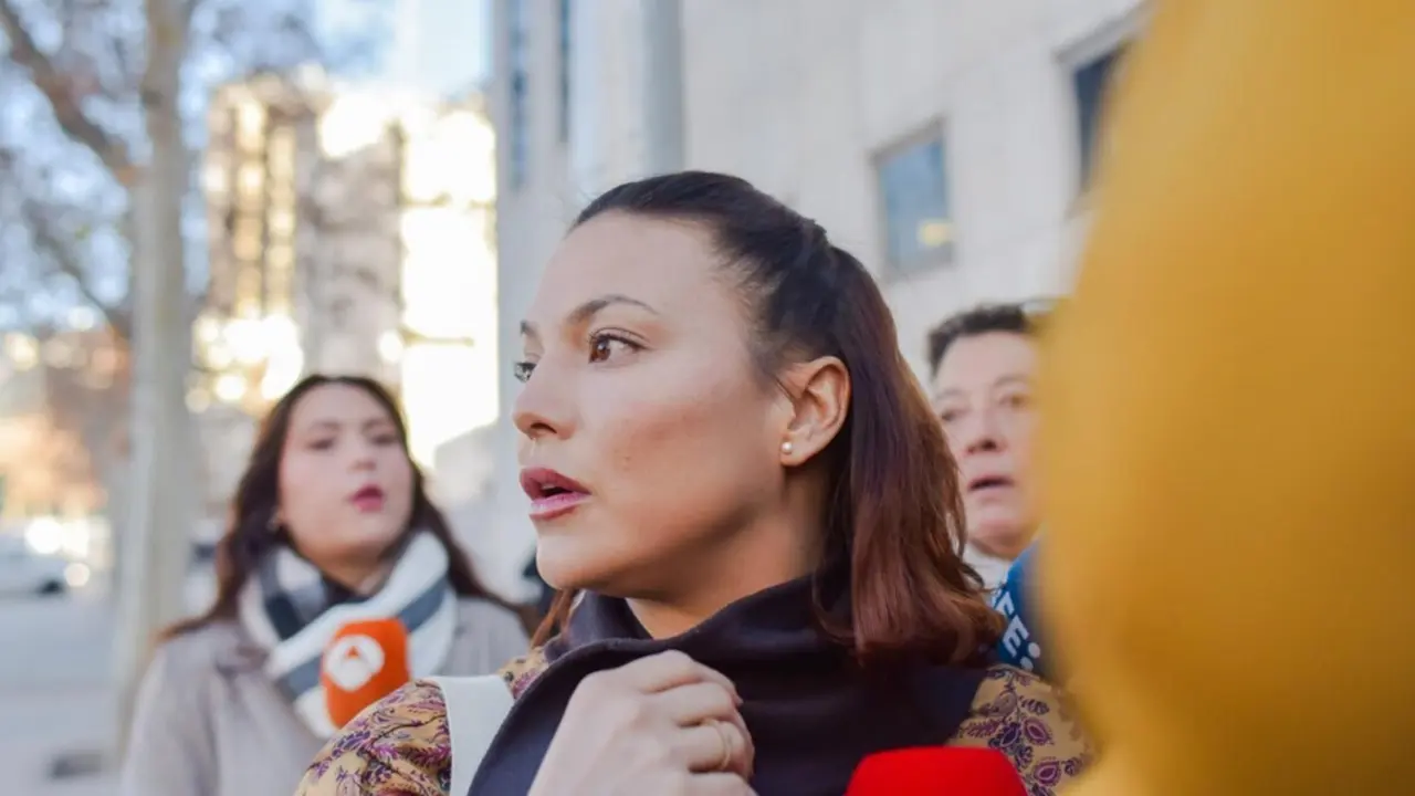  Archivo - La actriz Elisa Moulia&aacute; en los juzgados de Plaza de Castilla, a 16 de enero de 2025, en Madrid (Espa&ntilde;a). - Mateo Lanzuela - Europa Press - Archivo 