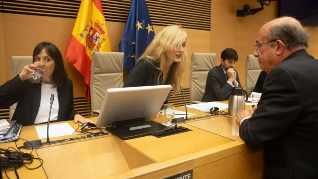  La directora general de la Guardia Civil, Mercedes Gonz&aacute;lez, comparece ante la Comisi&oacute;n de Interior a 10 de marzo de 2025, en Madrid (Espa&ntilde;a). - Eduardo Parra - Europa Press 
