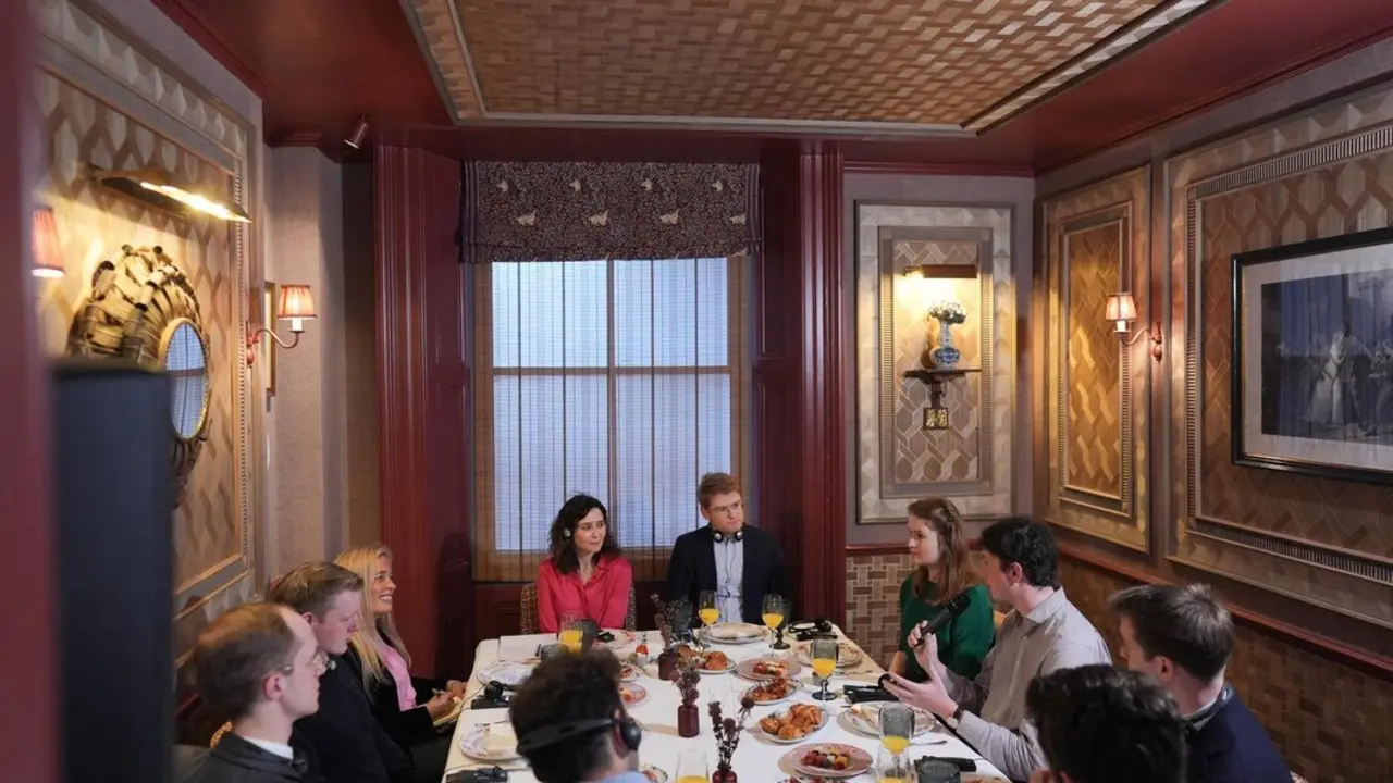  La presidenta de la Comunidad de Madrid, Isabel D&iacute;az Ayuso, se re&uacute;ne con representantes de thinks tanks liberales brit&aacute;nicos | Europa Press 