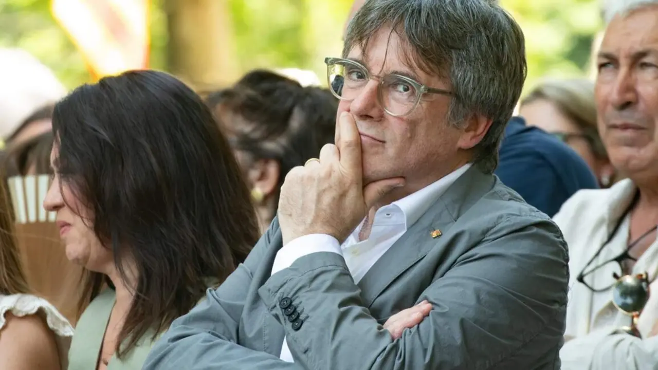  El expresidente de la Generalitat de Catalu&ntilde;a Carles Puigdemont. - Gl&ograve;ria S&aacute;nchez - Europa Press 