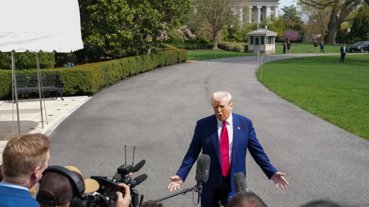  Imagen de archivo del presidente de EEUU, Donald Trump - Andrew Leyden/ZUMA Press Wire/dp / DPA 